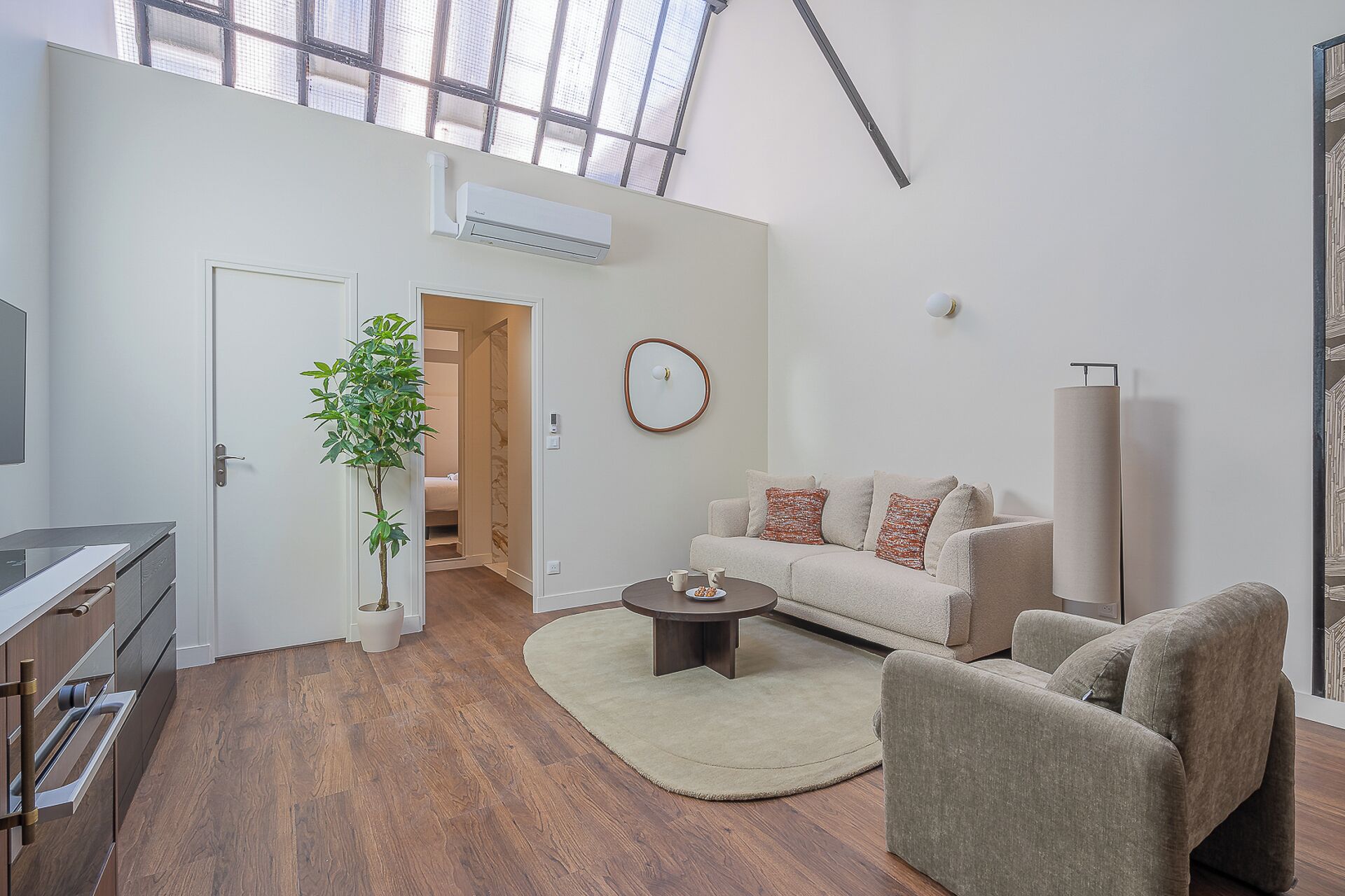 Comfort-loftsværelse | Mørklægningsgardiner, strygejern/strygebræt, gratis Wi-Fi