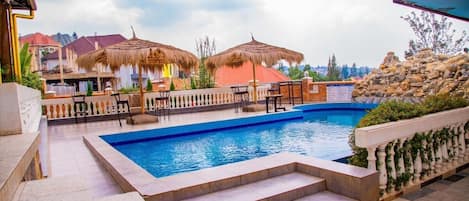 Room, 2 Bedrooms, Balcony, City View | Pool