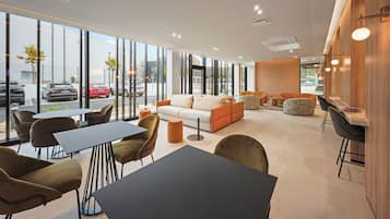 Sala de estar en el lobby