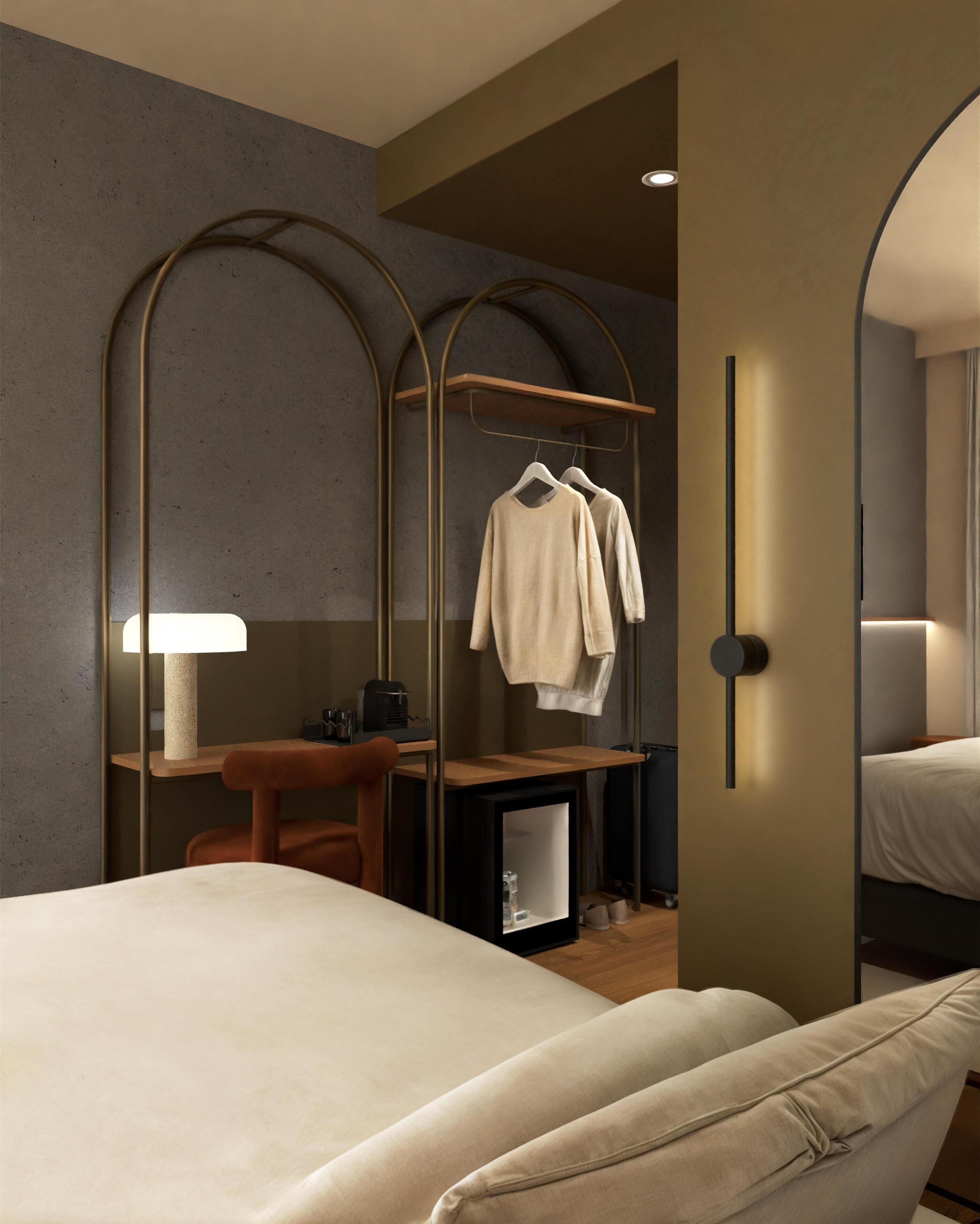 Literie de qualité supérieure, minibar, bureau