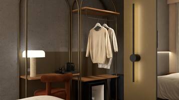 Literie de qualité supérieure, minibar, bureau