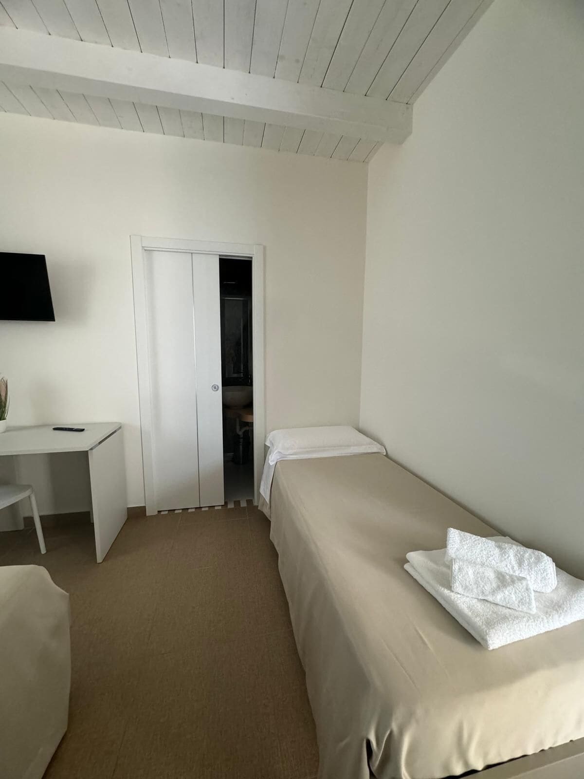 Comfort Triple Room, Balcony, Courtyard View | Desk, laptop workspace, free WiFi