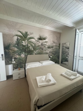 Comfort Triple Room, Balcony, Courtyard View | Desk, laptop workspace, free WiFi