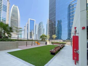 Overnattingsstedets uteområder