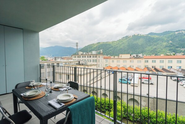 Appartement (1 Bedroom) | Balkon