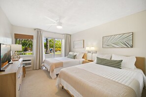 1 bedroom, iron/ironing board, free WiFi, bed sheets - Plantation Hale Suites J1, AC, Walk to town, Near Beaches, Wifi (Kapaa)