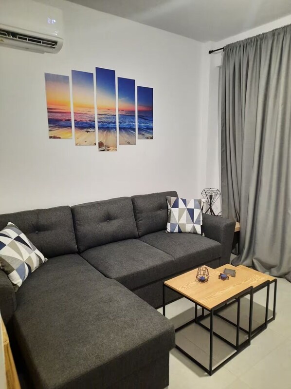 Living area - Kalofas Apartments (Orfani)