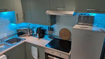 Microwave, oven, stovetop