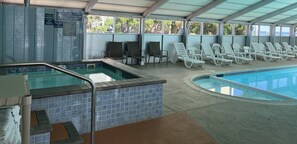 Indoor pool - Seahawk Motel (Virginia Beach)