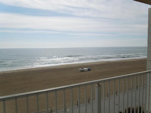 On the beach