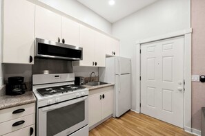 Fridge, microwave, oven, stovetop - Upscale 1BR Retreat | Steps from Gaslamp Fun (San Diego)