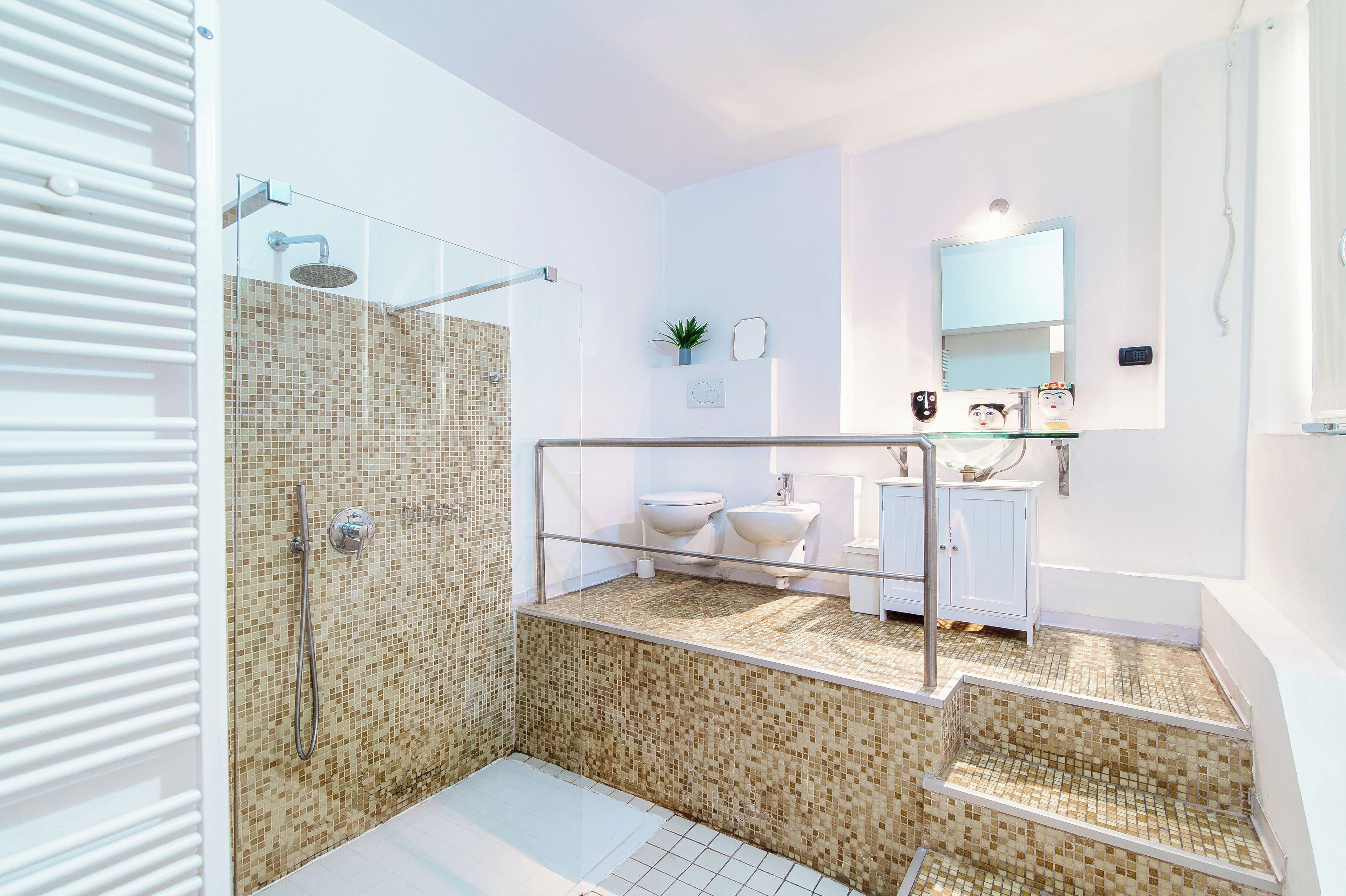 Doppelzimmer, 1 Doppelbett | Badezimmer | Dusche, Haartrockner, Bidet, Handtücher