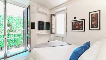 Doppelzimmer, 1 Doppelbett | Ausblick vom Zimmer