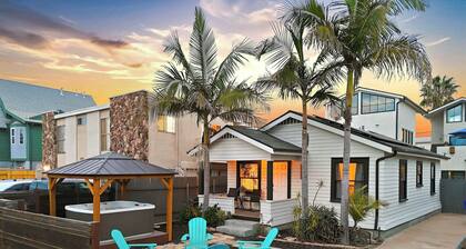 Trendy Oasis Hot Tub, Fire Pit, Parking, Sleeps 6!