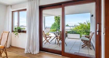 Studio 'Die Ferienwohnung' mit Privatterrasse und Wi-Fi