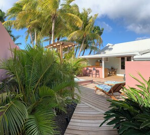 Terrace/patio - Bungalow Yucca - private pool / KOKOgîtes (Saint-François)