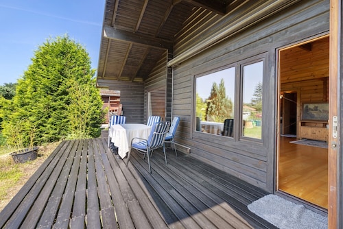 Ferienhaus 'Albblick' mit privater Terrasse, privatem Garten und Wi-Fi