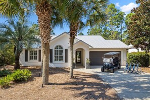 Exterior - Private Pool! 3 Adult Bikes! LSV! EV Charger! Short Bike Ride to Seaside! (Santa Rosa Beach)