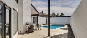 Outdoor Entertainment Area: Spacious Midland Home!