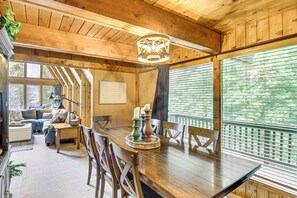House (3 Bedrooms) | Interior - Canal Across Street: Family Cabin in Breezy Point! (Pequot Lakes)