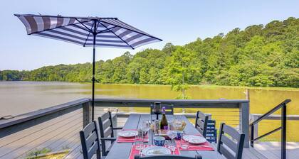 Private On-site Boat Dock: Remote Cabin in Titus