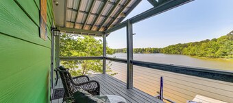 Private On-site Boat Dock: Remote Cabin in Titus