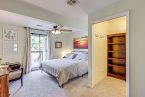 House (3 Bedrooms) | Interior - Private On-site Boat Dock: Remote Cabin in Titus (Titus)