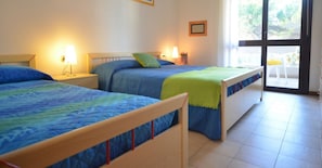 2 chambres, draps fournis