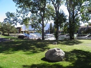 Condo, 3 chambres | Terrain de l’hébergement 