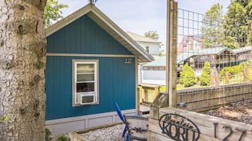 Chalet rustique, 2 chambres | Terrain de l’hébergement 