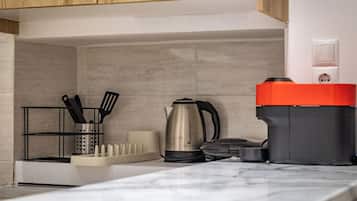 Apartment, 1 Bedroom | Private kitchen | Mini-fridge