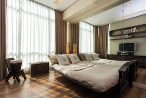Appartamento, 2 camere da letto, accessibile ai disabili, patio | Servizio della camera