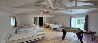 Gite O Pré'Vert, group gite in Le Poiré Sur Vie, Vendée. Accu-capable cottage