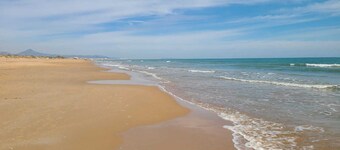 House in urbanization with beach and golf course