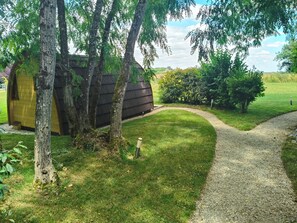 Family Cabin, Garden View | Terrace/patio