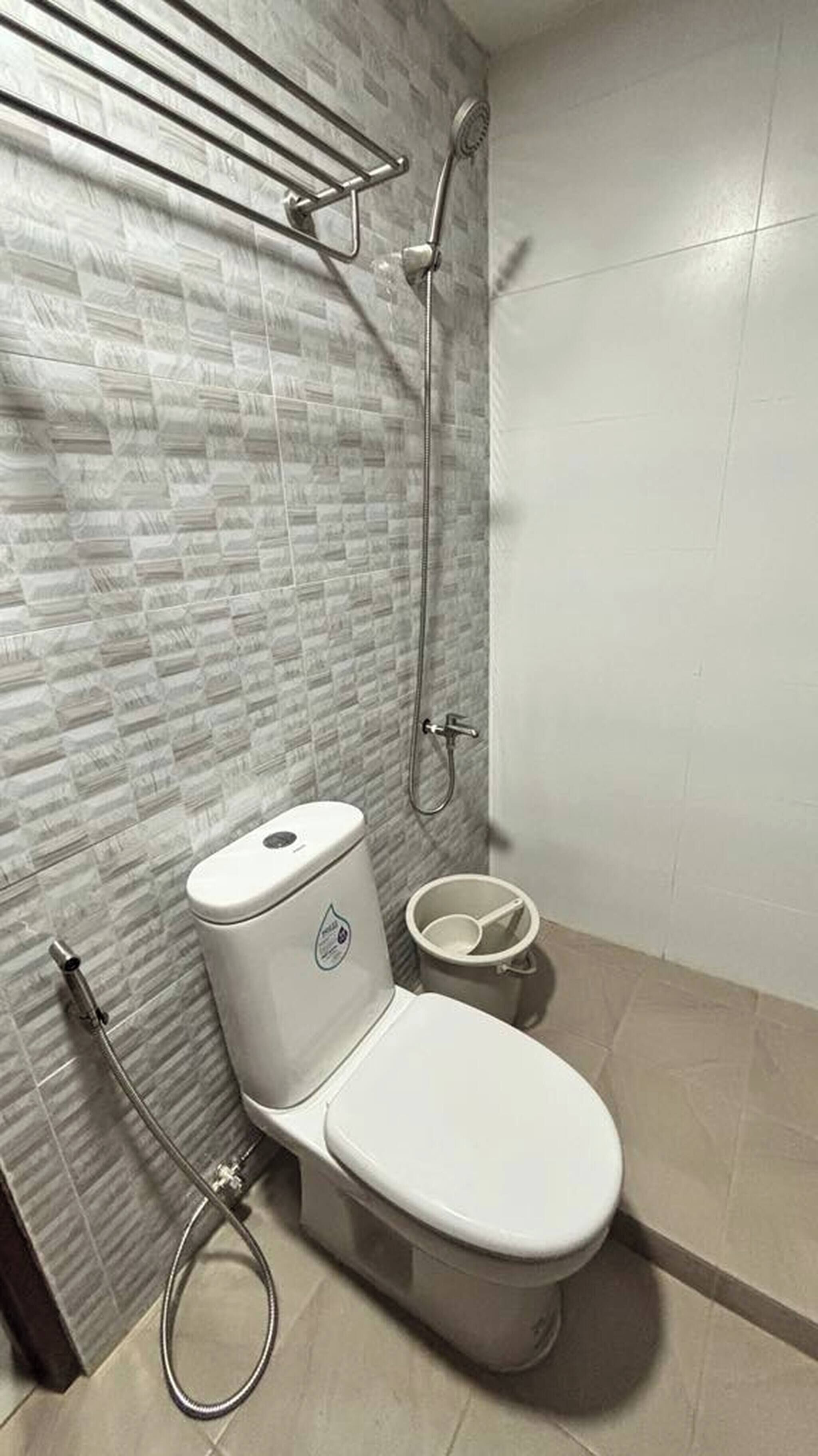 Cabane, 1 chambre, fumeur, piscine privée | Salle de bain