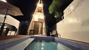 Cabin, 1 Bedroom, Smoking, Private Pool | Pool | Outdoor pool