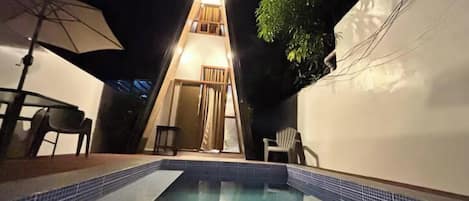Cabin, 1 Bedroom, Smoking, Private Pool | Pool | Outdoor pool