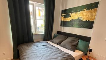 1 Schlafzimmer, kostenloses WLAN, Bettwäsche
