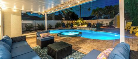 Außenpool, beheizter Pool