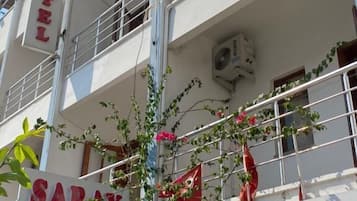 Fassade der Unterkunft