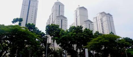 Fassade der Unterkunft