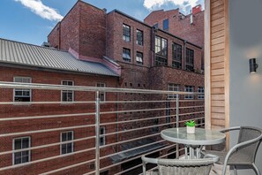 Luksus-lejlighed - balkon - byudsigt | Balkon