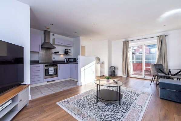 Apartment, 2 Schlafzimmer | Wohnbereich