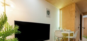 Apartment, 1 Bedroom, Balcony, City View | Living room - Sky Duplex-balcony-roof Terrace-parking (Manchester)