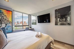 2 間睡房、熨斗/熨衫板、Wi-Fi、床單