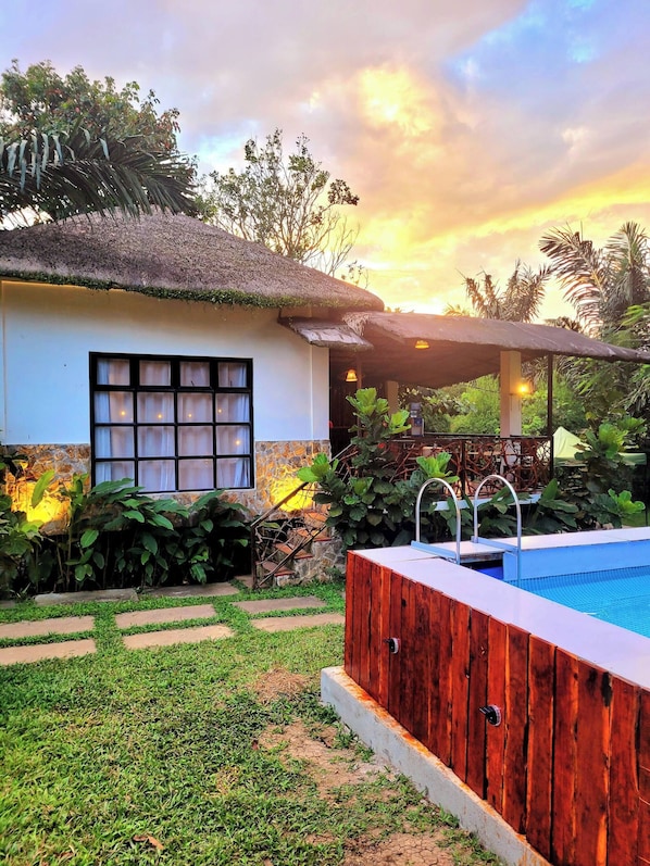House, 1 Bedroom, Smoking, Private Pool | Property grounds - Modern Bahay Kubo Near Tagaytay - Casita Anahaw (Indang)