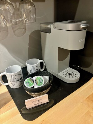 Kaffe og/eller kaffemaskin