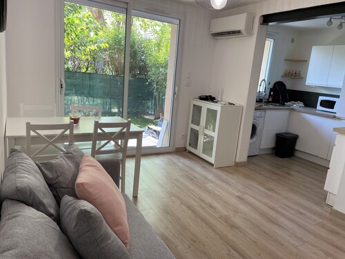 Appartement avec jardin et jacuzzi !