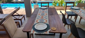 Outdoor dining
